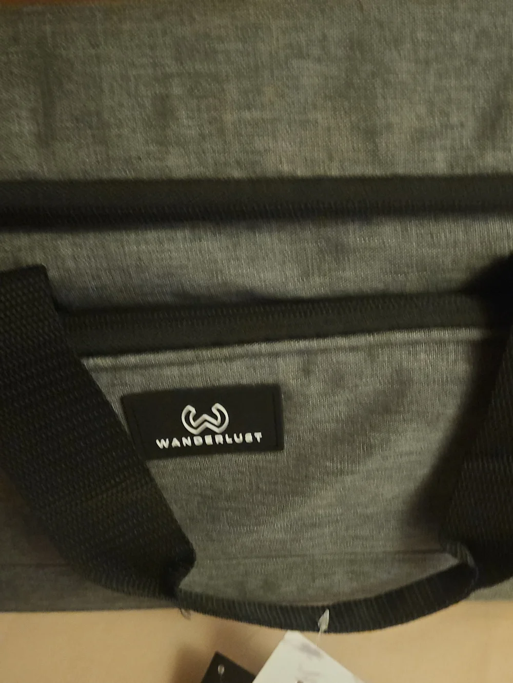 WANDERLUST Gray Travel Duffel Cooler Bag - Convertible Shoulder & Hand Carry